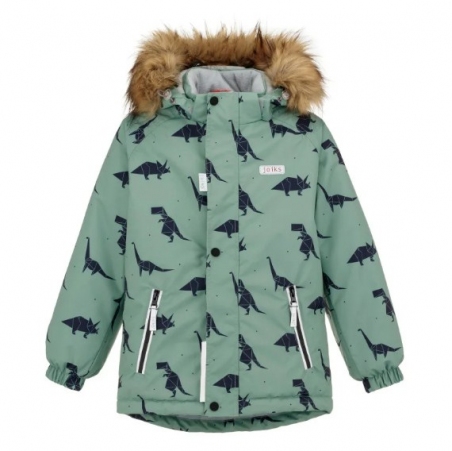 Зимова дитяча куртка-парка для хлопців Joiks В-56, колір хакі