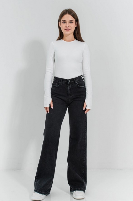 Джинси для дівчат Suzie Квінсі LP184-Y5F05, колір чорний