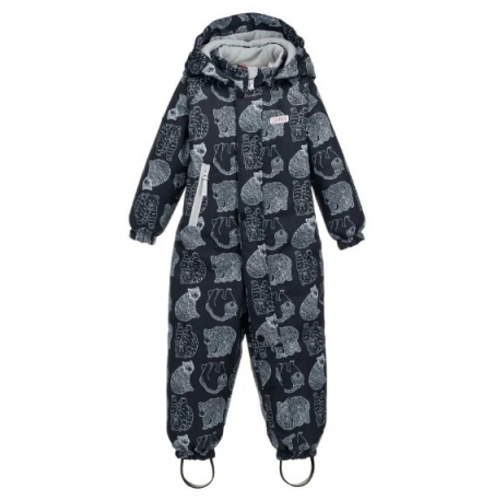 Зимовий дитячий комбінезон для хлопців JOIKS KGS-91, колір темно-сірий
