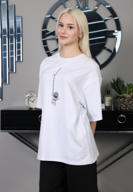 Дитяча футболка A-yugi 7336, колір білий