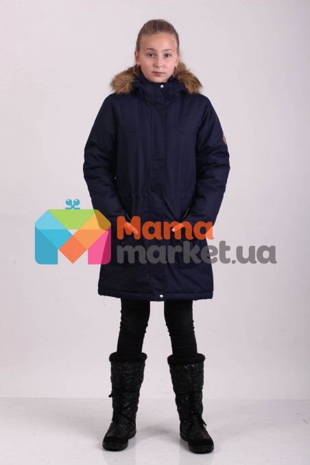 Пальто-парка зимняя для девочки Huppa MONA 12200030, цвет 70086
