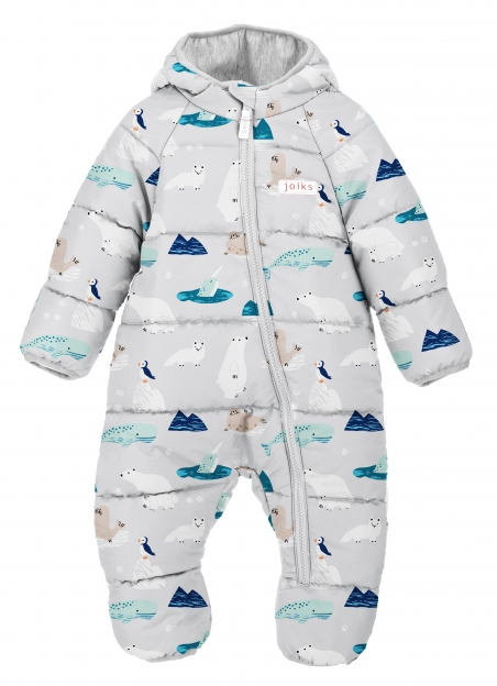 Демісезоний дитячий комбінезон Joiks KGA-63, колір сірий