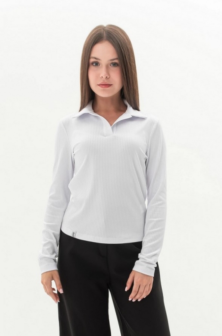 Шкільне поло для дівчат Suzie Елоїза SW052-Y4F22, колір білий