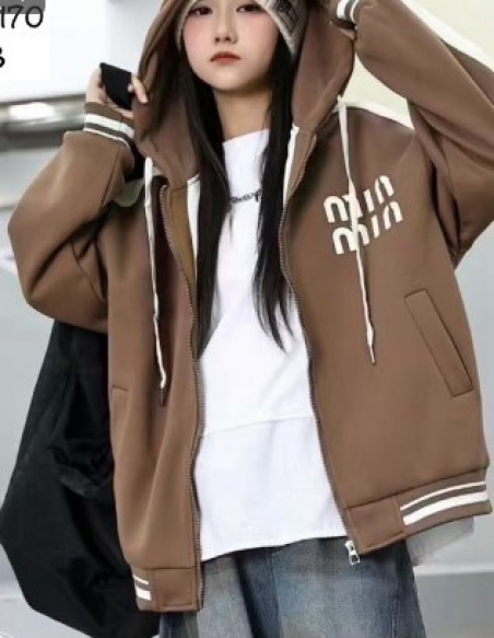 Шкільний бомбер Gobolina Baby 55013, колір коричневий