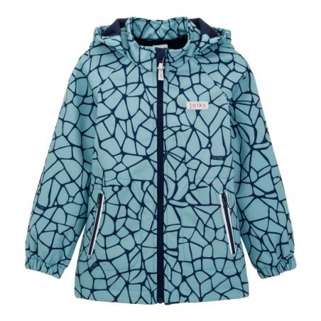 Демісезона дитяча куртка Joiks Softshell SoF-23, колір блакитно-зелений