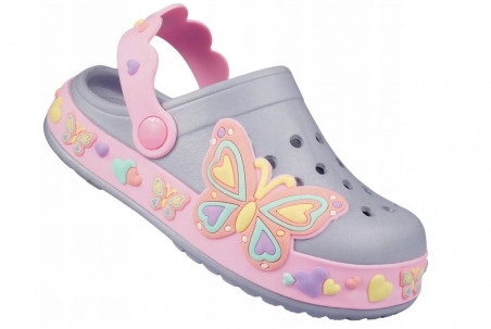 Дитячі сабо-крокси American Club NH 184, колір бузковий