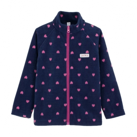 Флісова дитяча кофта JOIKS F925, колір темно-синій