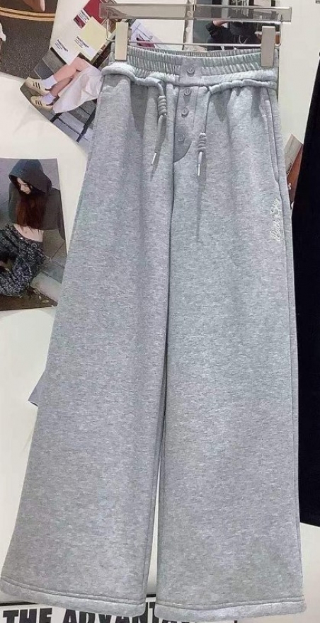 Утеплені брюки для дівчат Original Design 3695, колір чорний