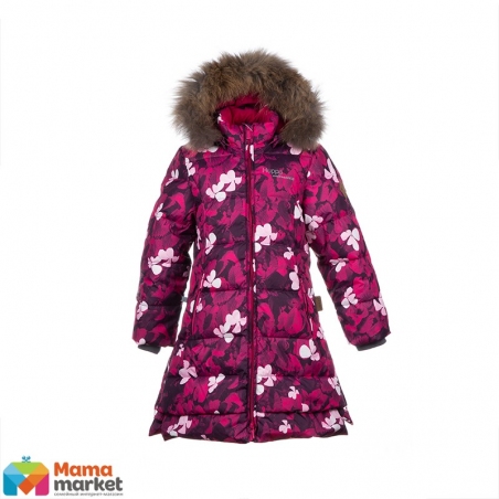 Пальто-пуховик зимний для девочки Huppa PARISH 12470055, цвет 81063
