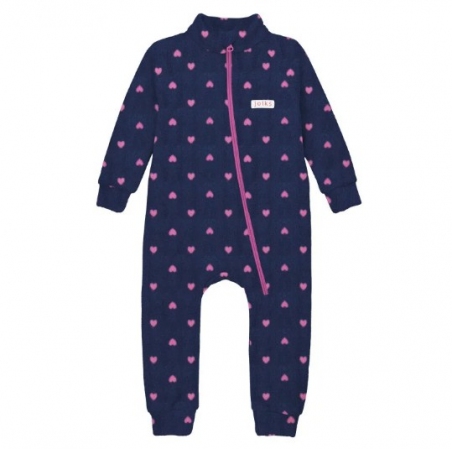 Флісовий дитячий ромпер JOIKS FK925, колір синій