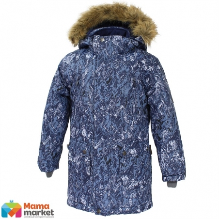 Куртка зимняя для мальчика Huppa VESPER, цвет navy pattern 73286