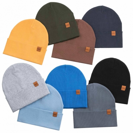 Демісезонна шапка  Makko B4426, колір сірий меланж