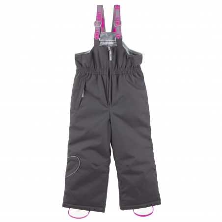 Зимовий напівкомбінезон для дівчат Lenne Heily 23353, колір 381 темно-сірий