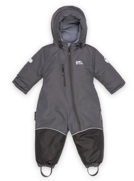 Зимовий дитячий комбінезон TRAVELER 026, колір графіт