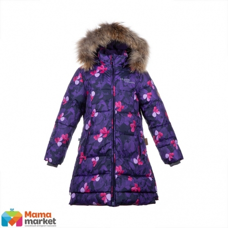 Пальто-пуховик зимний для девочки Huppa PARISH 12470055, цвет 81053