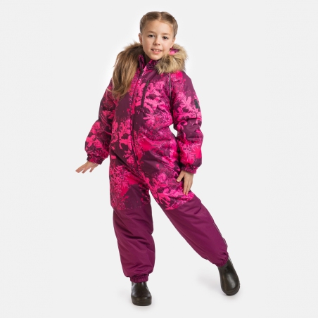 Зимовий дитячий комбінезон для дівчат HUPPA WILLE 2  36430220, колір 54334