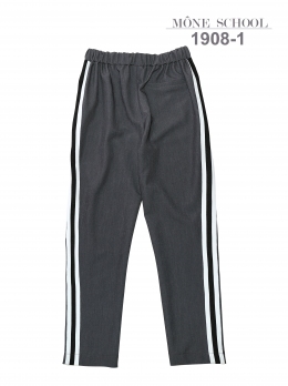 Школьные укороченные брюки MONE 1908-1, цвет серый