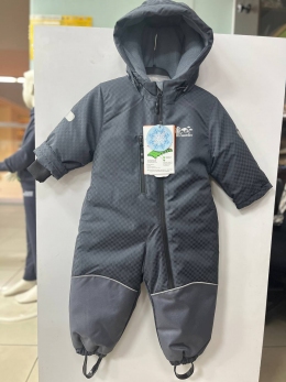 Зимовий дитячий комбінезон TRAVELER Діор 026, колір сірий