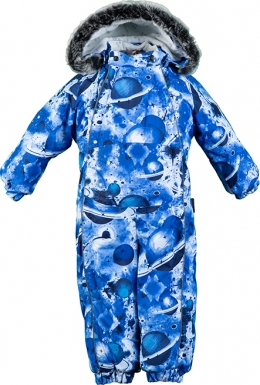 Kомбинезон зимний для мальчика HUPPA REGGIE 1, цвет blue pattern 82735