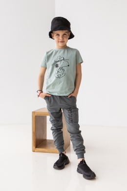 Детские спортивные штаны для мальчика Stimma Рино, цвет графит