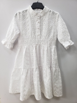 Летнее платье для девочки Teen Mood, цвет белый