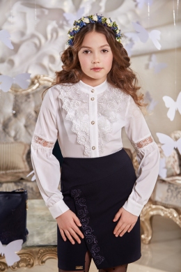 Школьная юбка Suzie Амели, цвет синий