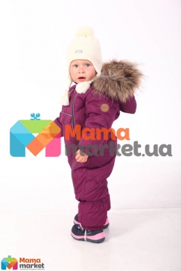 Kомбинезон-пуховик зимний HUPPA 31930155 BEATA 1, цвет burgundy 80034