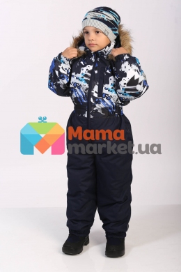 Kомбинезон зимний для мальчика HUPPA WILLY 31900030, цвет 92886