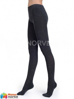 Детские колготки Norveg Merino Wool из мягкой шерсти мериносов 11WU, цвет темно-серый