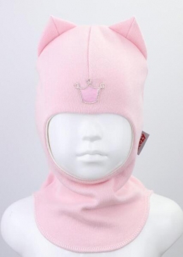 Демисезонная шапка - шлем Beezy Кошечка 1750/1