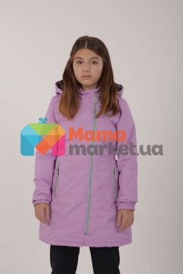 Демисезонная куртка-парка для девочки Joiks avg-140, цвет сирень