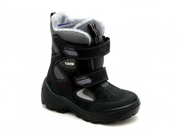 Зимние детские ботинки Floare 3901490930, цвет черный хакки