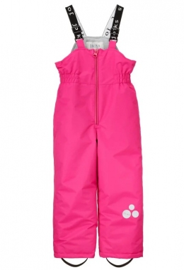 Зимові штани на підтяжках Joiks, колір яскраво-рожевий