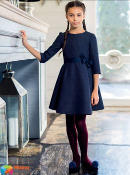 Элегантное платье для девочки Sly 204/S/18, цвет синий