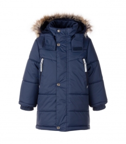 Зимова куртка для хлопця MICHA 23337, колір темно-синій