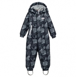 Зимовий дитячий комбінезон для хлопців JOIKS KGS-91, колір темно-сірий