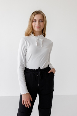 Гольф для девочки Suzie Керенза.3, цвет молочный