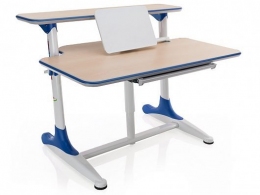 Растущая школьная парта Mealux Platon BD-205 с полкой BD-PK5