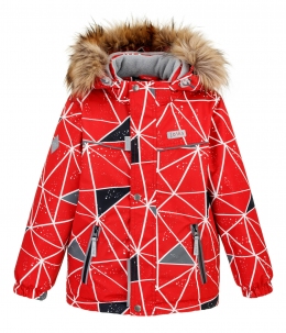 Зимняя куртка для мальчиков Joiks B-14, цвет красный