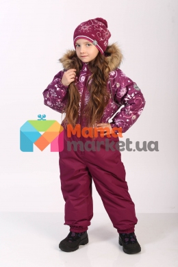 Kомбинезон зимний для девочки HUPPA WILLY 31900030, цвет 94234