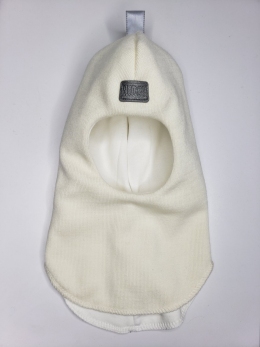 Зимняя шапка-шлем для девочки Ruddy  2205/14, цвет молочный