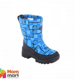 Сапоги зимние для детей Kuoma Putkivarsi Neonblue pipeline 1203/6784