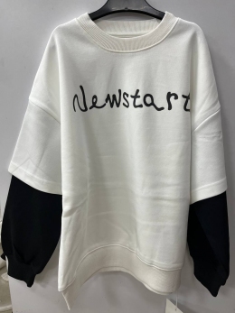 Світшот модель унісекс Selstudio 82550 колір білий