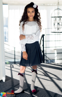 Школьная блузка Sly 124/S/18, цвет белый