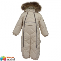 Kомбинезон-пуховик зимний для девочки HUPPA BEATA 1 31930155, цвет ight beige 70061