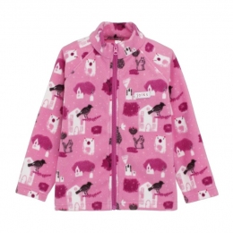 Флісова дитяча кофта JOIKS F921, колір рожевий