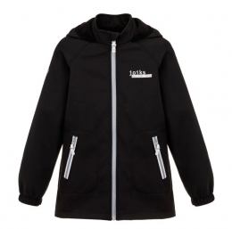 Демісезона дитяча куртка Joiks Softshell SoF-15, колір чорний