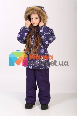 Зимний комплект для девочки Huppa WONDER 41950030, цвет 94273