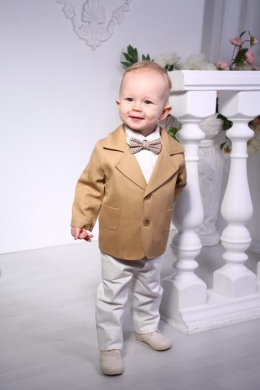 Элегантный костюм для мальчика Gentlebaby Gold