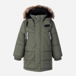 Зимова куртка для хлопця MICHA 23337, колір оливковий